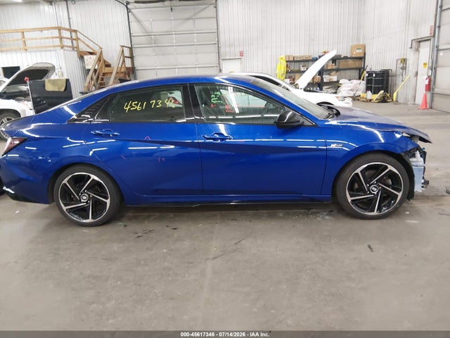 Продаж на аукціоні авто 2021 Hyundai Elantra N Line, vin: KMHLR4AF3MU162647, номер лоту: 45617346