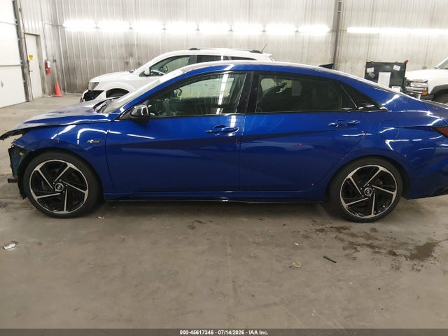 Продаж на аукціоні авто 2021 Hyundai Elantra N Line, vin: KMHLR4AF3MU162647, номер лоту: 45617346