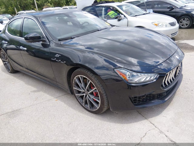 2022 Maserati Ghibli Gt მანქანა იყიდება აუქციონზე, vin: ZAM57XSAXN1391445, აუქციონის ნომერი: 45617454