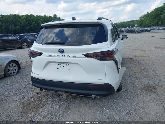 Aukcja sprzedaży 2025 Toyota Sienna Le, vin: 5TDBSKFCXSS156899, numer aukcji: 45617486