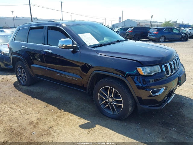 Продажа на аукционе авто 2018 Jeep Grand Cherokee Limited 4x2, vin: 1C4RJEBG1JC339880, номер лота: 45617530