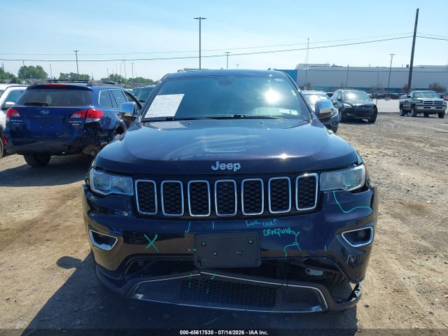 Продаж на аукціоні авто 2018 Jeep Grand Cherokee Limited 4x2, vin: 1C4RJEBG1JC339880, номер лоту: 45617530
