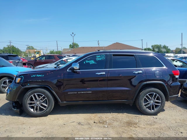 Продаж на аукціоні авто 2018 Jeep Grand Cherokee Limited 4x2, vin: 1C4RJEBG1JC339880, номер лоту: 45617530