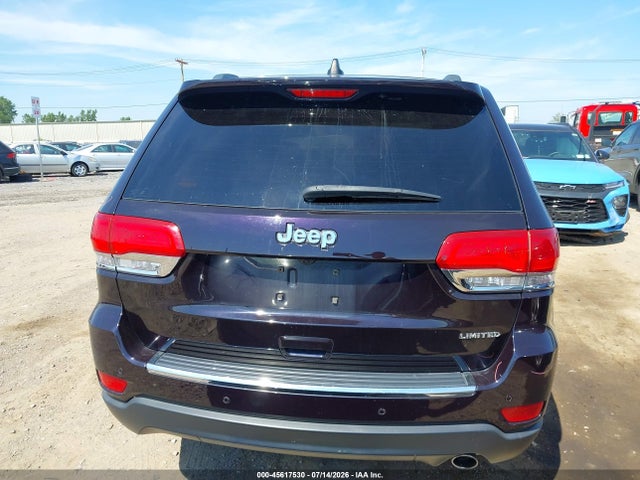 Продаж на аукціоні авто 2018 Jeep Grand Cherokee Limited 4x2, vin: 1C4RJEBG1JC339880, номер лоту: 45617530