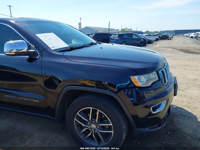Продаж на аукціоні авто 2018 Jeep Grand Cherokee Limited 4x2, vin: 1C4RJEBG1JC339880, номер лоту: 45617530