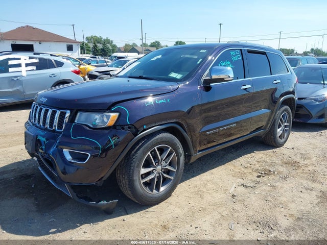 Продаж на аукціоні авто 2018 Jeep Grand Cherokee Limited 4x2, vin: 1C4RJEBG1JC339880, номер лоту: 45617530