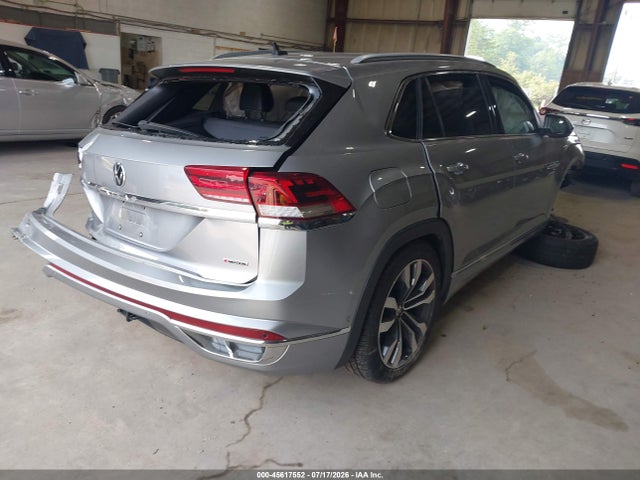 45617552 :رقم المزاد ، 1V2FE2CA4MC234866 vin ، 2021 Volkswagen Atlas Cross Sport 3.6l V6 Sel Premium R-line مزاد بيع