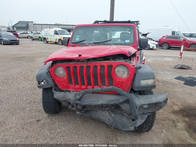 2018 Jeep Wrangler Unlimited Sport 4x4 მანქანა იყიდება აუქციონზე, vin: 1C4HJXDG0JW164248, აუქციონის ნომერი: 45617596