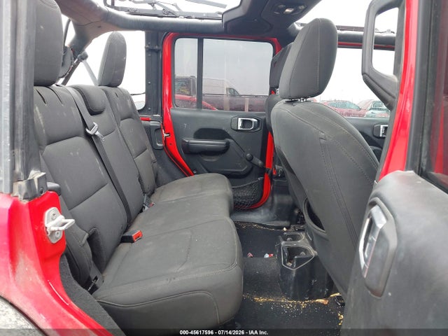 2018 Jeep Wrangler Unlimited Sport 4x4 მანქანა იყიდება აუქციონზე, vin: 1C4HJXDG0JW164248, აუქციონის ნომერი: 45617596