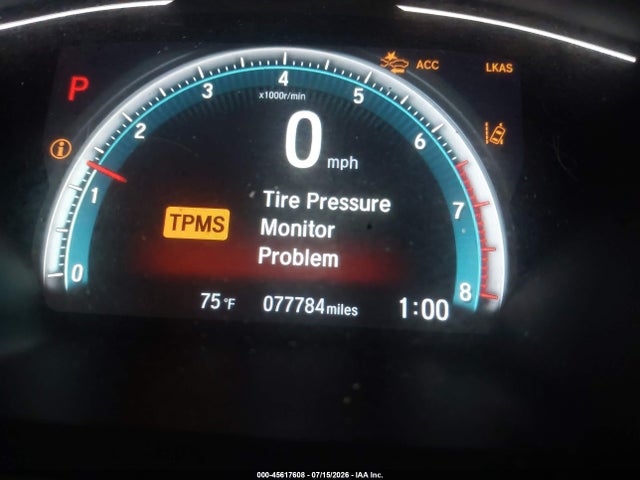 45617608 :رقم المزاد ، SHHFK7H61MU213826 vin ، 2021 Honda Civic Ex مزاد بيع