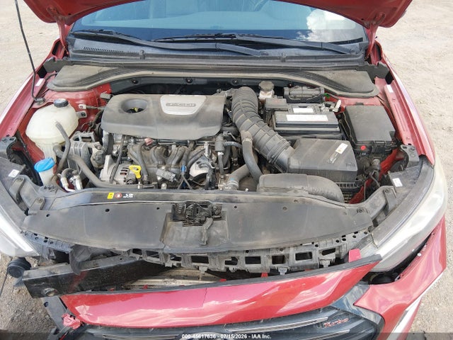 Продажа на аукционе авто 2018 Hyundai Elantra Sport, vin: KMHD04LB3JU482135, номер лота: 45617636