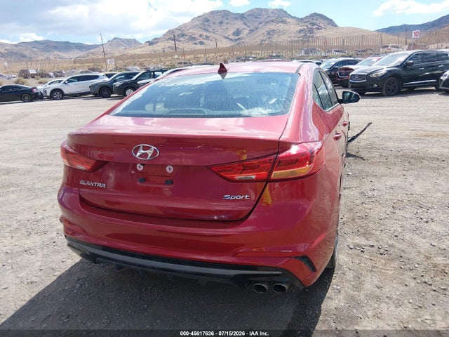 Продажа на аукционе авто 2018 Hyundai Elantra Sport, vin: KMHD04LB3JU482135, номер лота: 45617636