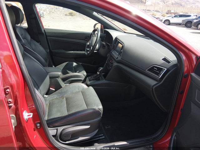 Продажа на аукционе авто 2018 Hyundai Elantra Sport, vin: KMHD04LB3JU482135, номер лота: 45617636
