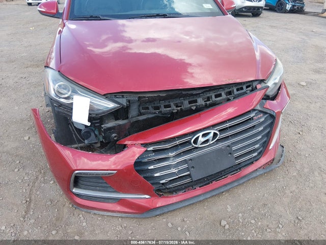 Продажа на аукционе авто 2018 Hyundai Elantra Sport, vin: KMHD04LB3JU482135, номер лота: 45617636