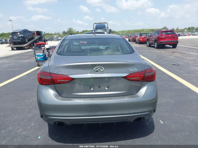 2019 Infiniti Q50 3.0t Luxe მანქანა იყიდება აუქციონზე, vin: JN1EV7AP8KM516536, აუქციონის ნომერი: 45617645