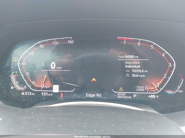 45617672 :رقم المزاد ، 5UXCY6C08L9C11405 vin ، 2020 Bmw X6 Xdrive40i مزاد بيع
