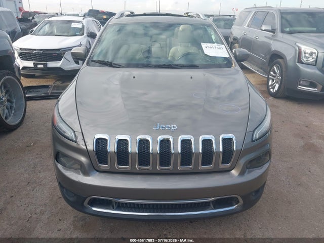 2017 Jeep Cherokee Limited მანქანა იყიდება აუქციონზე, vin: 1C4PJLDS5HW559772, აუქციონის ნომერი: 45617683