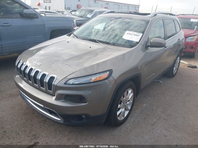 2017 Jeep Cherokee Limited მანქანა იყიდება აუქციონზე, vin: 1C4PJLDS5HW559772, აუქციონის ნომერი: 45617683