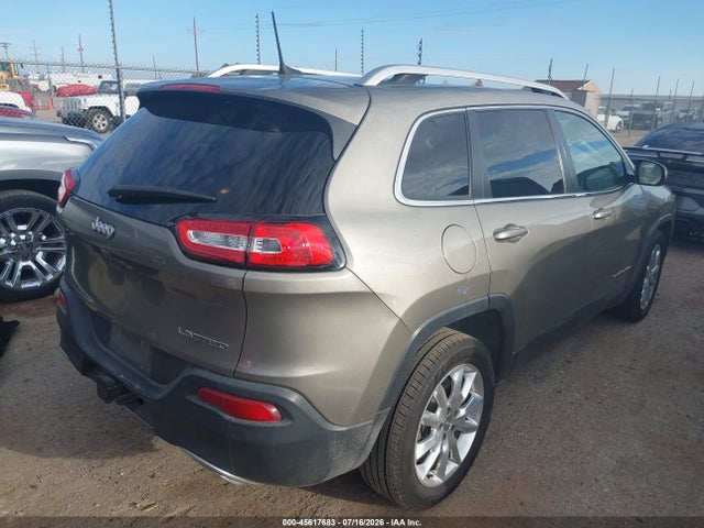2017 Jeep Cherokee Limited მანქანა იყიდება აუქციონზე, vin: 1C4PJLDS5HW559772, აუქციონის ნომერი: 45617683