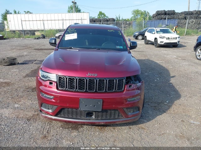 2019 Jeep Grand Cherokee Limited X 4x4 მანქანა იყიდება აუქციონზე, vin: 1C4RJFBG0KC539396, აუქციონის ნომერი: 45617687