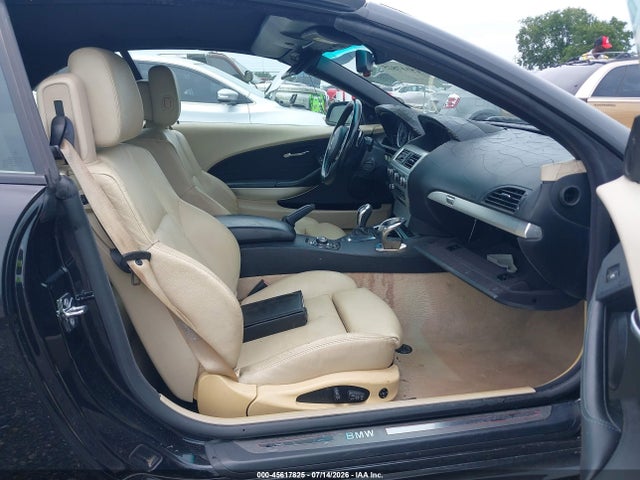 2009 Bmw 650i მანქანა იყიდება აუქციონზე, vin: WBAEB53589CX64059, აუქციონის ნომერი: 45617825