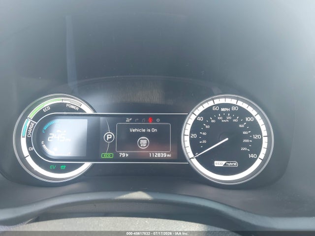 2018 Kia Niro Ex მანქანა იყიდება აუქციონზე, vin: KNDCC3LC7J5134357, აუქციონის ნომერი: 45617832