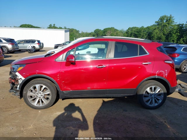45617845 :رقم المزاد ، KL4CJESBXKB776983 vin ، 2019 Buick Encore Awd Preferred مزاد بيع