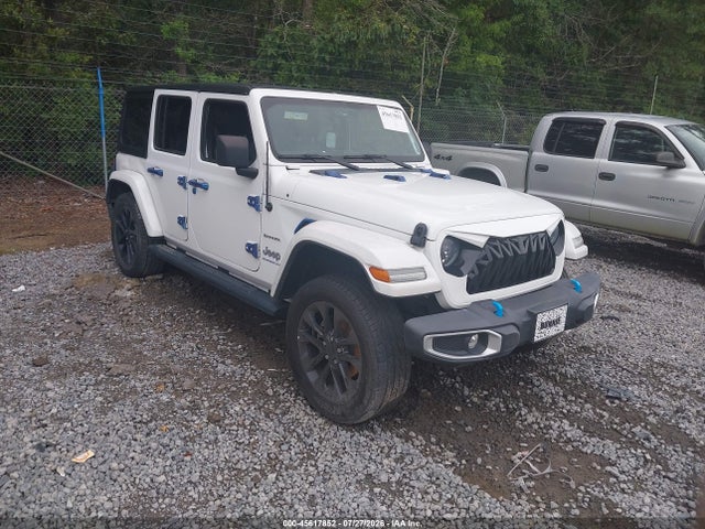 Продажа на аукционе авто 2023 Jeep Wrangler 4xe Sahara 4x4, vin: 1C4JJXP60PW641614, номер лота: 45617852
