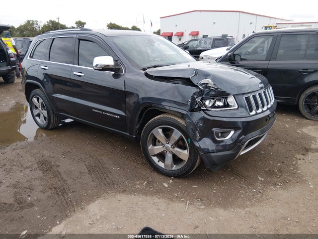 2016 Jeep Grand Cherokee Limited მანქანა იყიდება აუქციონზე, vin: 1C4RJEBG7GC320923, აუქციონის ნომერი: 45617888