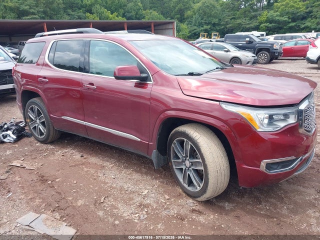 Auction sale of the 2018 Gmc Acadia Denali, vin: 1GKKNPLS9JZ177907, lot number: 45617916