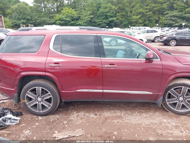 Aukcja sprzedaży 2018 Gmc Acadia Denali, vin: 1GKKNPLS9JZ177907, numer aukcji: 45617916