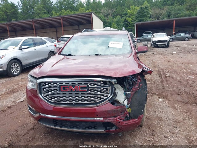 Aukcja sprzedaży 2018 Gmc Acadia Denali, vin: 1GKKNPLS9JZ177907, numer aukcji: 45617916