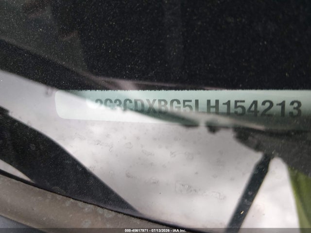 Aukcja sprzedaży 2020 Dodge Charger Sxt Rwd, vin: 2C3CDXBG5LH154213, numer aukcji: 45617971