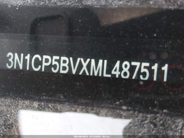 3N1CP5BVXML487511 Nissan Kicks S Xtronic Cvt