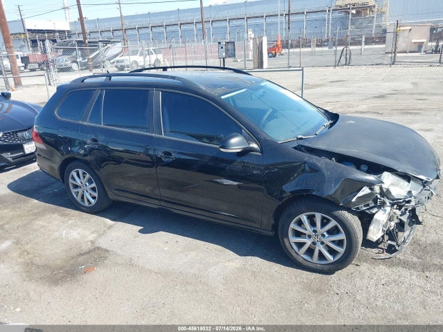 2011 Volkswagen Jetta Sportwagen 2.5l S მანქანა იყიდება აუქციონზე, vin: 3VWPZ7AJ5BM634616, აუქციონის ნომერი: 45618032