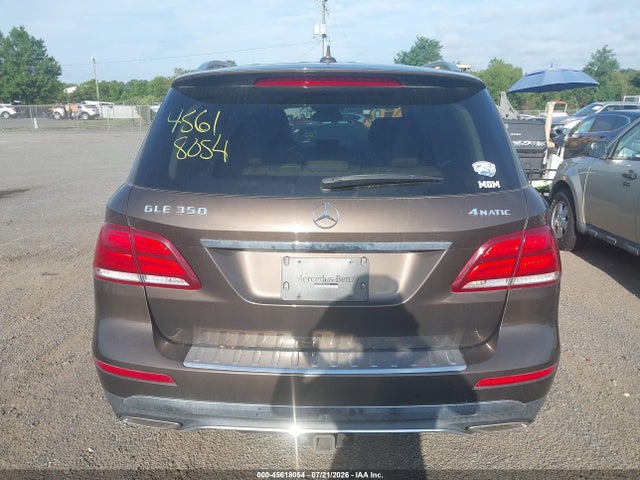 Продаж на аукціоні авто 2016 Mercedes-benz Gle 350 4matic, vin: 4JGDA5HB9GA812575, номер лоту: 45618054