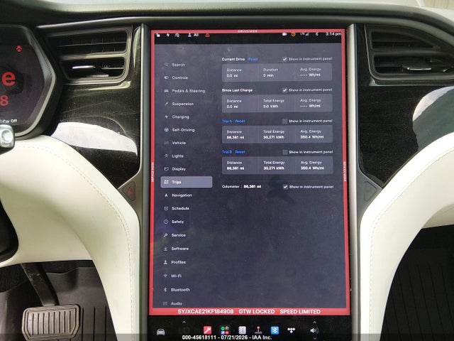 Tesla Model X 100d/75d/long Range 2019 5YJXCAE21KF184908 Image 7
