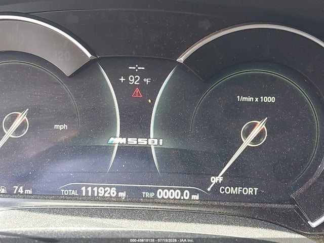 Aukcja sprzedaży 2019 Bmw M550i Xdrive, vin: WBAJB9C59KB289054, numer aukcji: 45618138