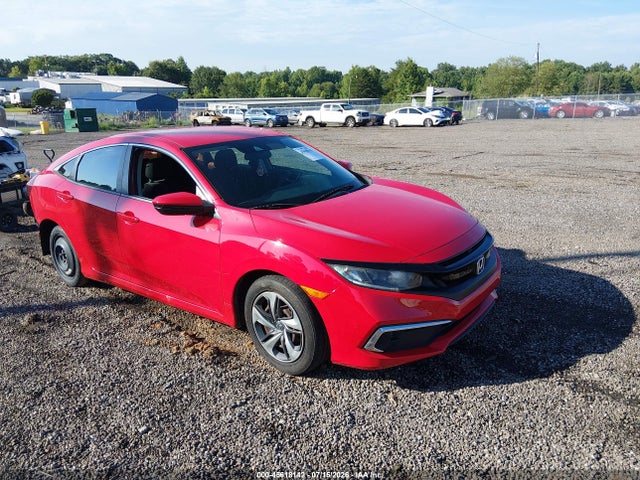 2019 Honda Civic Lx მანქანა იყიდება აუქციონზე, vin: 2HGFC2F69KH588005, აუქციონის ნომერი: 45618142