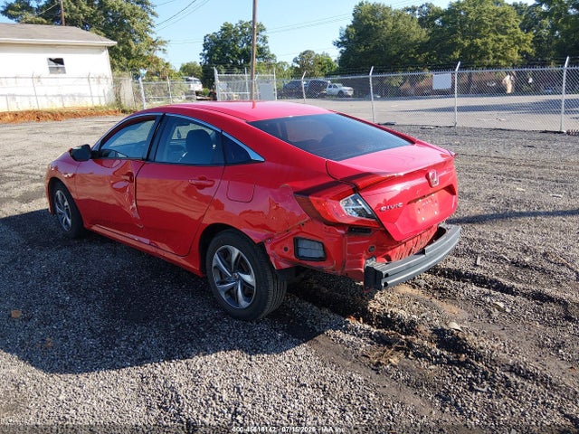 2019 Honda Civic Lx მანქანა იყიდება აუქციონზე, vin: 2HGFC2F69KH588005, აუქციონის ნომერი: 45618142