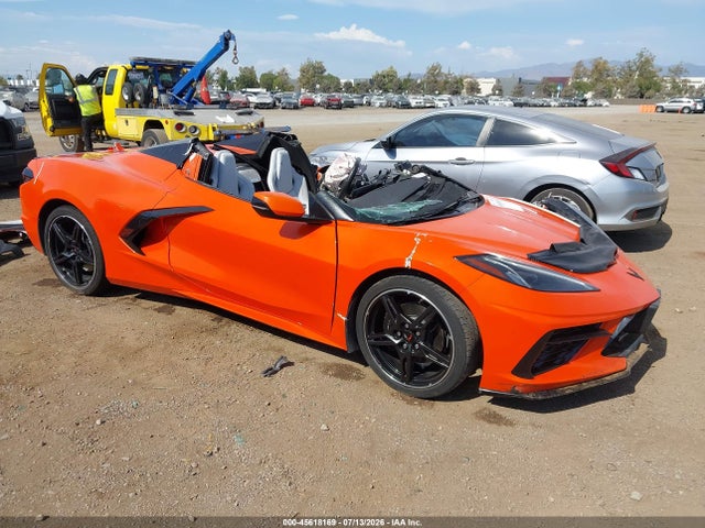 Продаж на аукціоні авто 2021 Chevrolet Corvette Stingray Rwd  2lt, vin: 1G1YB3D40M5109930, номер лоту: 45618169