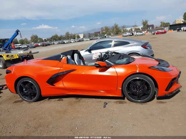 Продаж на аукціоні авто 2021 Chevrolet Corvette Stingray Rwd  2lt, vin: 1G1YB3D40M5109930, номер лоту: 45618169
