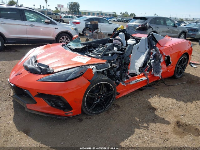 Продаж на аукціоні авто 2021 Chevrolet Corvette Stingray Rwd  2lt, vin: 1G1YB3D40M5109930, номер лоту: 45618169