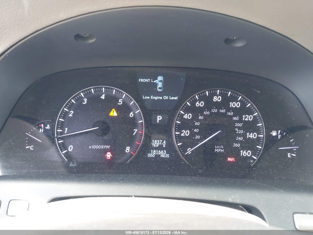 Продаж на аукціоні авто 2008 Lexus Ls 460, vin: JTHBL46F385062878, номер лоту: 45618173