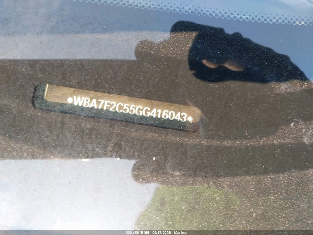 Продажа на аукционе авто 2016 Bmw 750i Xdrive, vin: WBA7F2C55GG416043, номер лота: 45618195