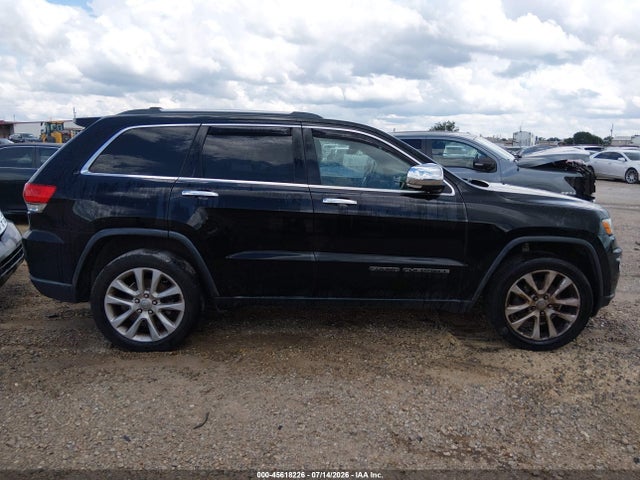 Продаж на аукціоні авто 2017 Jeep Grand Cherokee Limited 4x4, vin: 1C4RJFBGXHC682753, номер лоту: 45618226