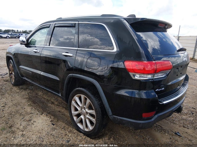 Продаж на аукціоні авто 2017 Jeep Grand Cherokee Limited 4x4, vin: 1C4RJFBGXHC682753, номер лоту: 45618226
