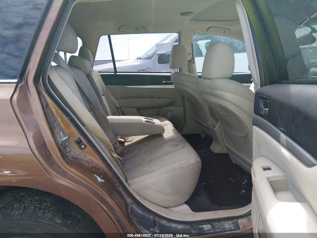 2011 Subaru Outback 2.5i Premium მანქანა იყიდება აუქციონზე, vin: 4S4BRCGC4B3326283, აუქციონის ნომერი: 45618327