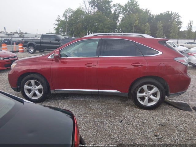 Продаж на аукціоні авто 2012 Lexus Rx 350, vin: 2T2BK1BA4CC147555, номер лоту: 45618355