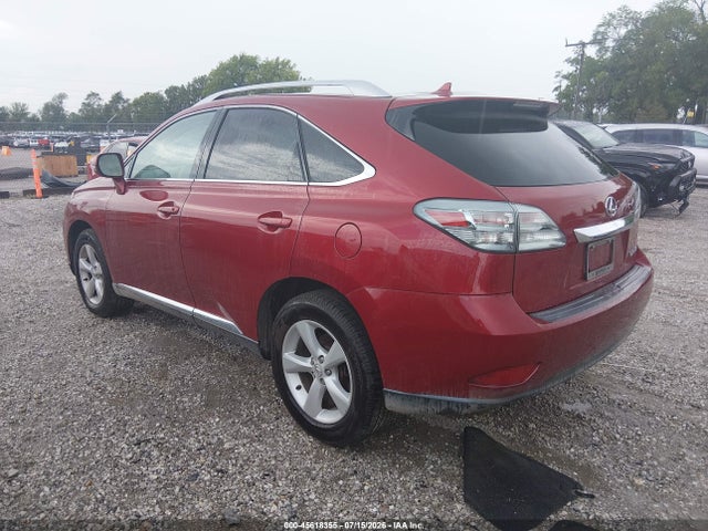 Продаж на аукціоні авто 2012 Lexus Rx 350, vin: 2T2BK1BA4CC147555, номер лоту: 45618355